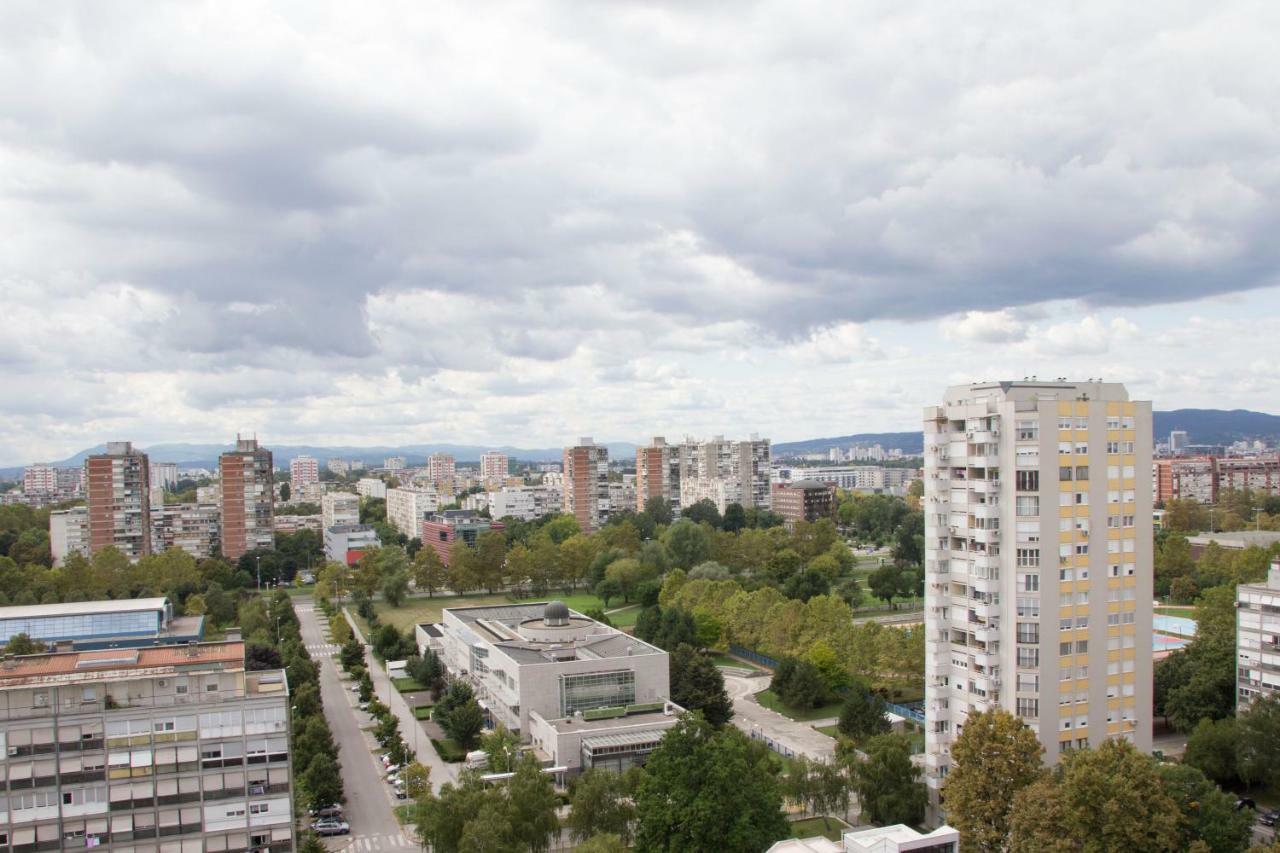 Penthouse “Sky 16” Studio Apartment Zagreb Eksteriør bilde